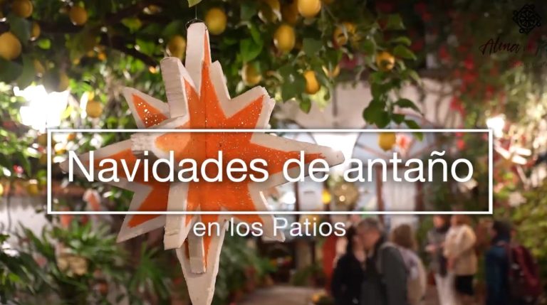VÍDEO: Dos minutos para evocar la Navidad de antaño en los Patios de Córdoba