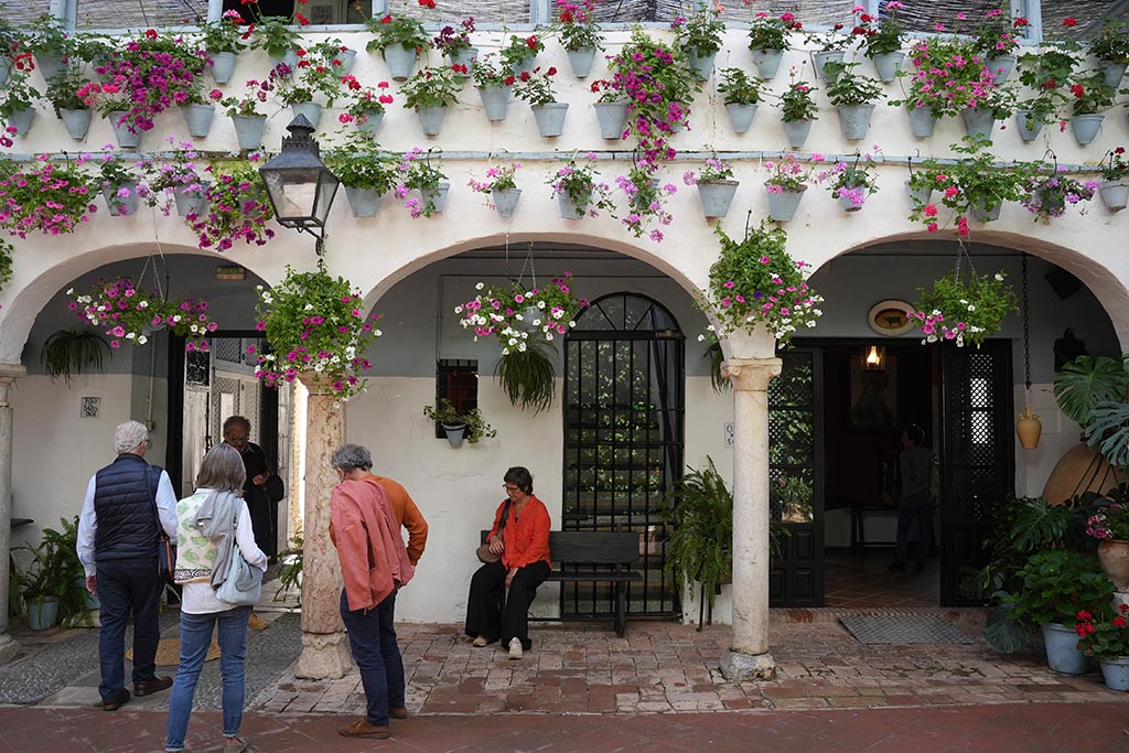 Patios de Córdoba, patio de la calle Badanas 13, fotos Chencho Martínez
